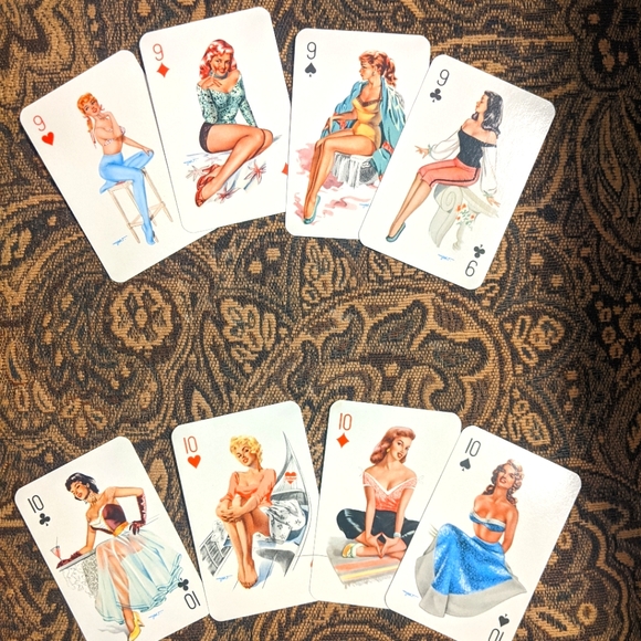 Vintage Darling playing cards - Picture 8 of 8